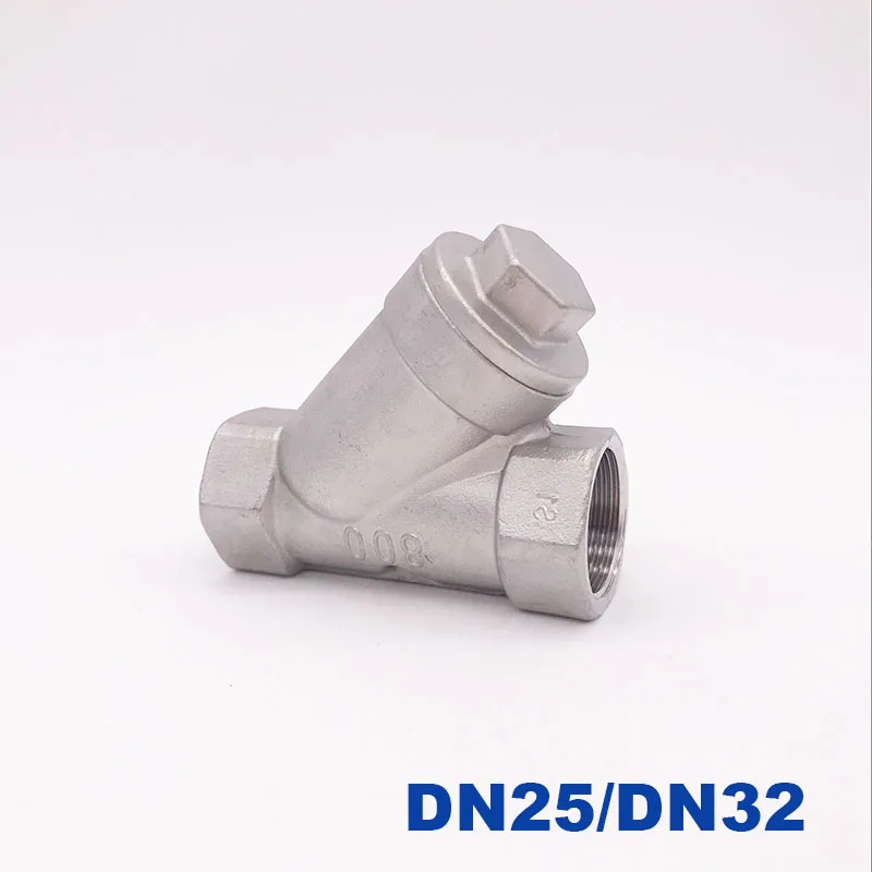 Высокое качество DN25 1 дюйм DN32 1/4 BSP Женская резьба 201 304 Нержавеющая сталь