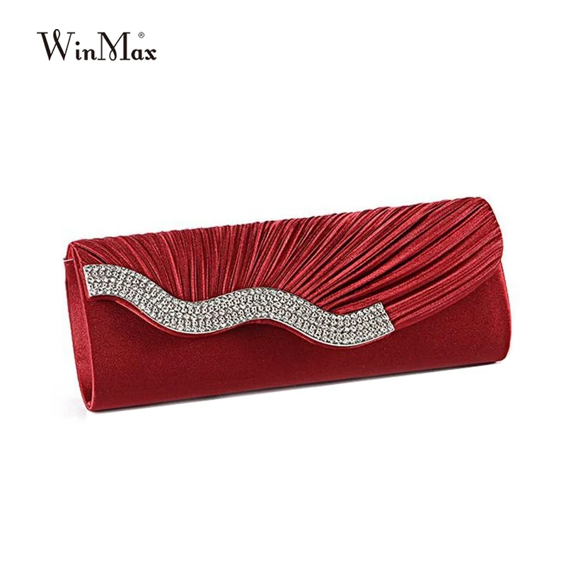 Ladies Silk Evening Bag Fashion Bridal Wedding Satin silk Hand Bags White Party Purse Pink Red Black Day Clutch Chain
Ladies Silk Evening Bag Fashion Bridal Wedding Satin silk Hand Bags White Party Purse Pink Red Black Day Clutch Chain