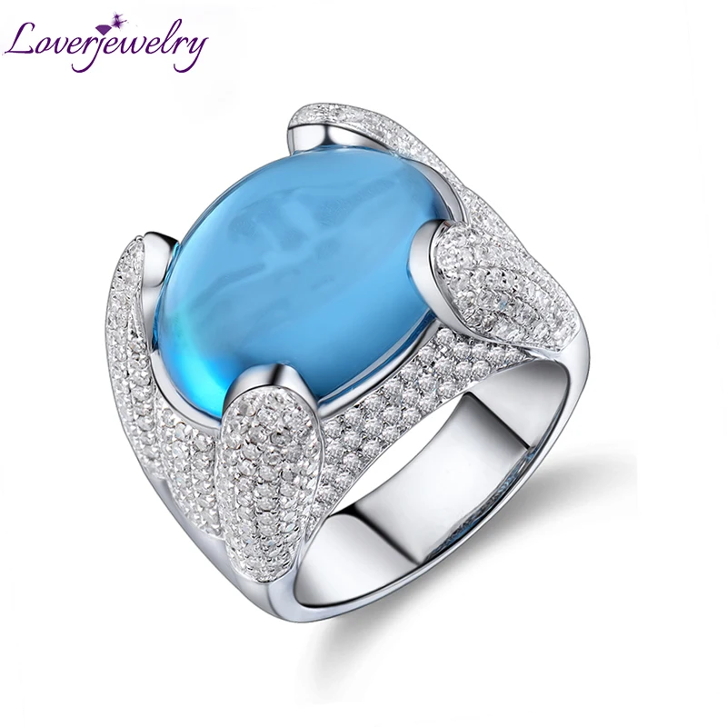 LOVERJEWELRY супер винтажные кольца унисекс овальные 13x16 мм однотонные 14 к | Кольца -1245551730