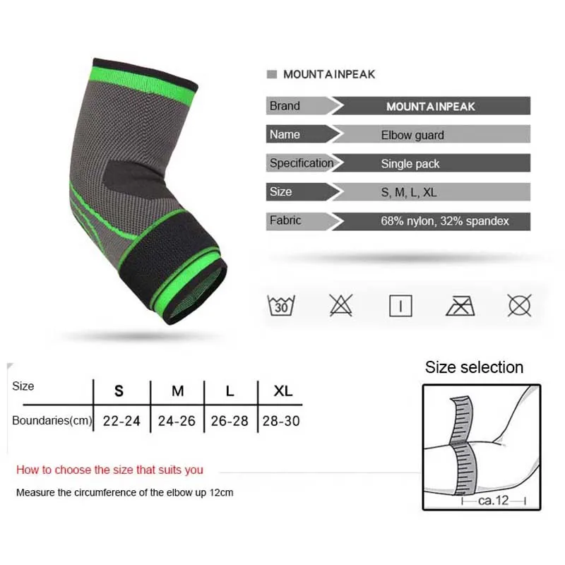 Mountainpeak Elbow Protectors Men's and Women's Sports Basketball Badminton Fitness Tennis Elbow Protectors Thin Summer
Mountainpeak Elbow Protectors Men's and Women's Sports Basketball Badminton Fitness Tennis Elbow Protectors Thin Summer