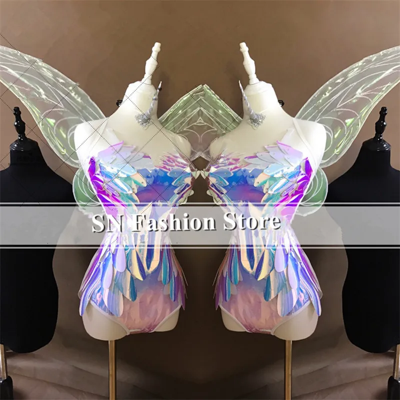 DC34 Colorful Elf ballroom dance costumes cosplay party dj dancer costumes singer stage show wears clothe sexy wings butterfly
DC34 Colorful Elf ballroom dance costumes cosplay party dj dancer costumes singer stage show wears clothe sexy wings butterfly