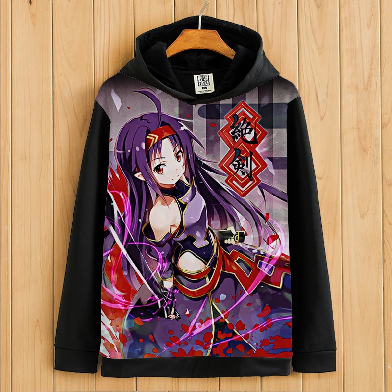 Sword Art Online SAO Hoodies Men Japan Anime Sweatshirts Casual Coats Winter Thick Fleece Warm Round Jackets Jackets Printed
Sword Art Online SAO Hoodies Men Japan Anime Sweatshirts Casual Coats Winter Thick Fleece Warm Round Jackets Jackets Printed