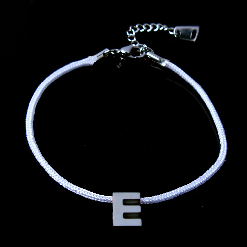 Фото ZUUZ браслеты с буквами из нержавеющей стали женский браслет - купить