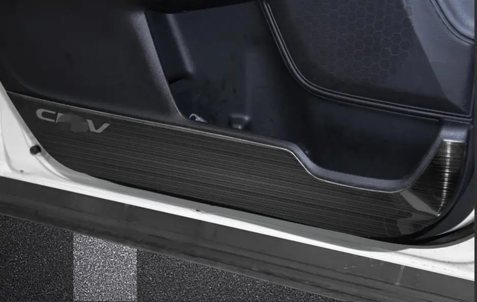For Honda CRV 2017 Stainless Steel Car Anti Kick Pad Car Door Guard Plate Cover Trim 4 Pcs Decoration Car Styling Accessories
For Honda CRV 2017 Stainless Steel Car Anti Kick Pad Car Door Guard Plate Cover Trim 4 Pcs Decoration Car Styling Accessories