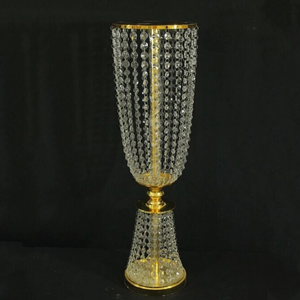 Oro strada nozze piombo 80 cm altezza 22 cm diametro cristallo acrilico nozze centrotavola decorazione partito di evento
Oro strada nozze piombo 80 cm altezza 22 cm diametro cristallo acrilico nozze centrotavola decorazione partito di evento