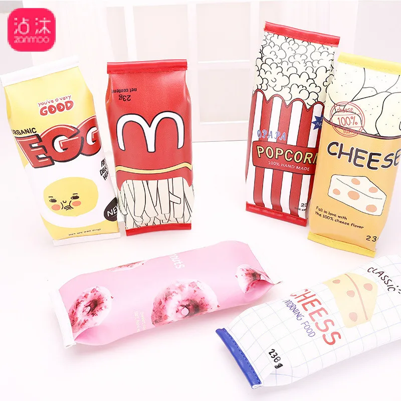 Korean Stationery Pen Box Simulation Interesting Snacks Stationery Bag Students Large Capacity Pencil Bag Student Stationery
Korean Stationery Pen Box Simulation Interesting Snacks Stationery Bag Students Large Capacity Pencil Bag Student Stationery