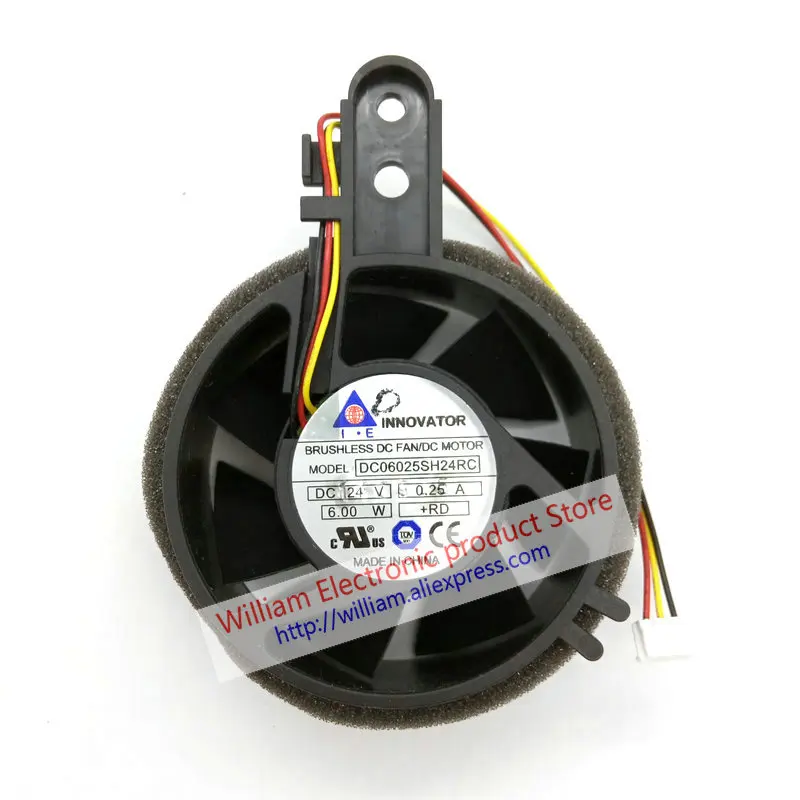 New Original DC06025SH24RC DC24V 0.25A 6025H24S-PH1 6025 6cm Circular box for X4300 printer cooling fan
New Original DC06025SH24RC DC24V 0.25A 6025H24S-PH1 6025 6cm Circular box for X4300 printer cooling fan