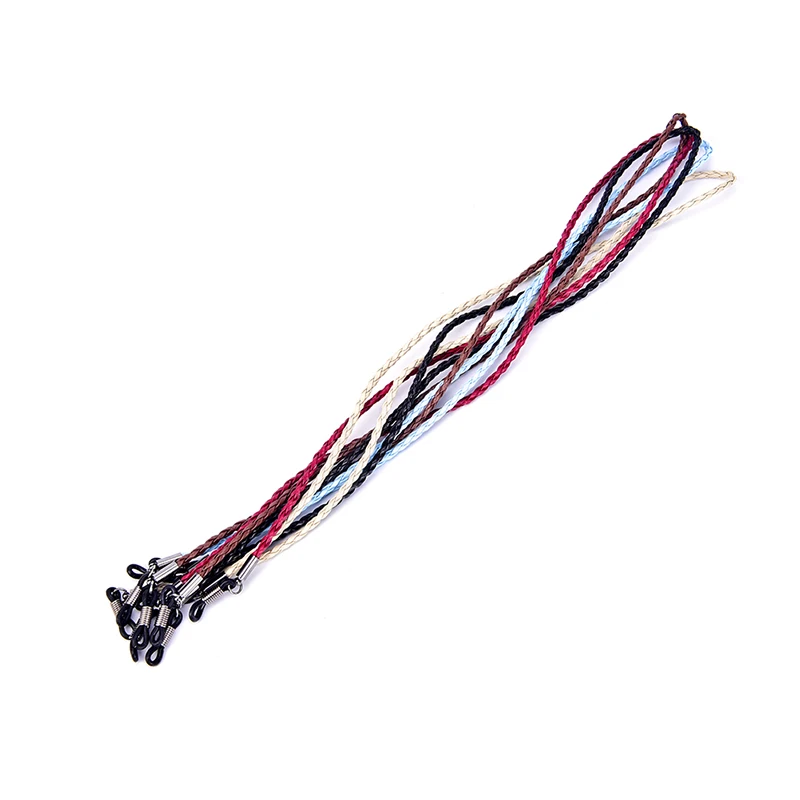5Pcs/lot Colorful Leather Glasses Neck Strap String Rope Band Leather Eyeglass Cord Adjustable End Glasses Holder
5Pcs/lot Colorful Leather Glasses Neck Strap String Rope Band Leather Eyeglass Cord Adjustable End Glasses Holder