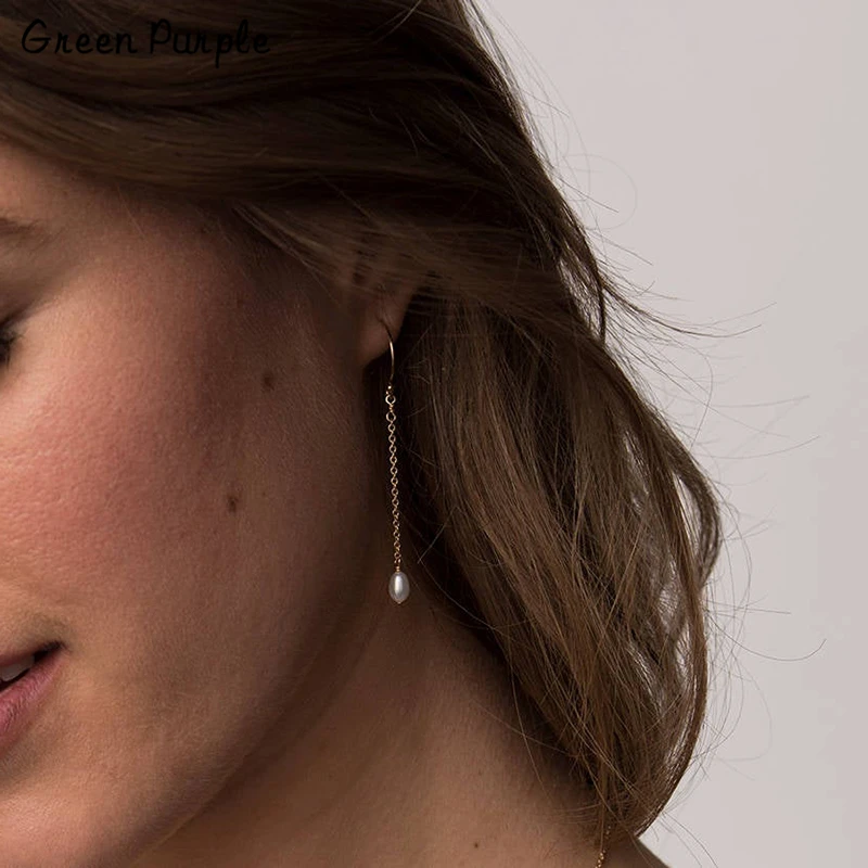 Natural Pearls Earrings Gold Wrap Earrings Handmade Jewelry Brincos Minimalism Pendientes Earrings for Women Oorbellen
Natural Pearls Earrings Gold Wrap Earrings Handmade Jewelry Brincos Minimalism Pendientes Earrings for Women Oorbellen