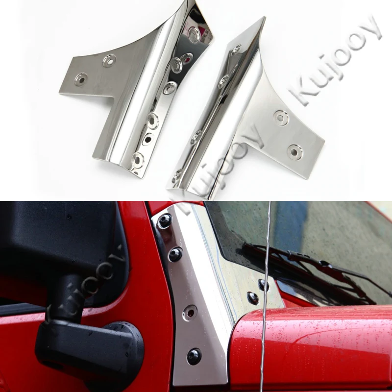 2 шт. хромированная нержавеющая сталь для Jeep Wrangler 2007-2016 Автомобильная капота угловая обмотка крышки стойка отделка рамка автомобильный Стайлинг
2 шт. хромированная нержавеющая сталь для Jeep Wrangler 2007-2016 Автомобильная капота угловая обмотка крышки стойка отделка рамка автомобильный Стайлинг
