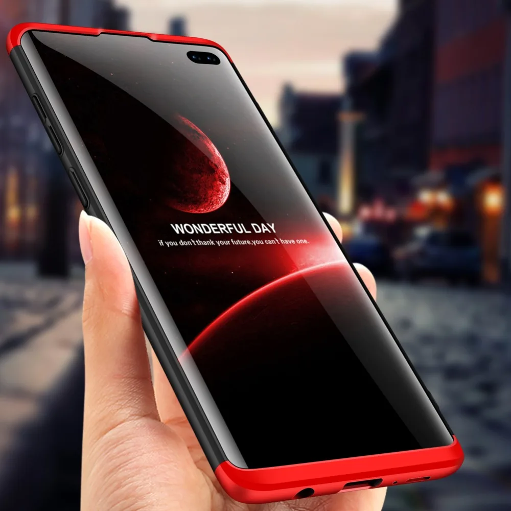 360 Degree Full Protection Hard Case For Samsung Galaxy S10 Plus Cover shockproof case For Samsung S10E case + hydrogel Film S10
360 Degree Full Protection Hard Case For Samsung Galaxy S10 Plus Cover shockproof case For Samsung S10E case + hydrogel Film S10