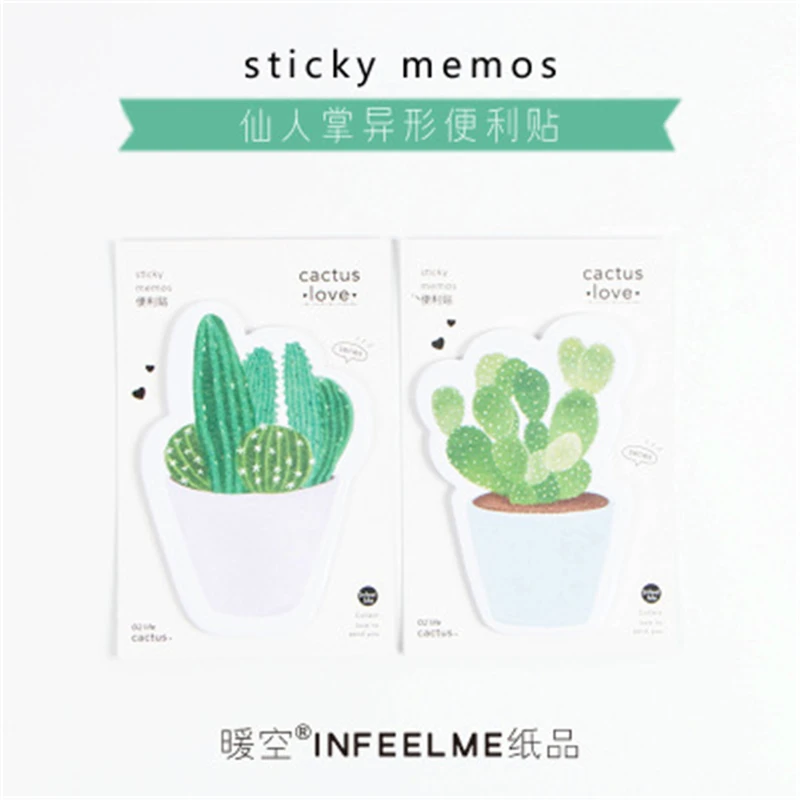 30 pages/pack Fresh Cactus Love Memo Pad Sticky Notes Memo Notebook Stationery Papelaria Escolar School Supplies
30 pages/pack Fresh Cactus Love Memo Pad Sticky Notes Memo Notebook Stationery Papelaria Escolar School Supplies