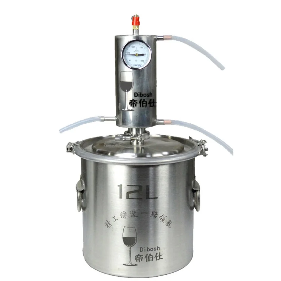 12L Moonshine Alcohol Distiller Kit Vodka Making Machine Home Brew Distillery Alcohol
12L Moonshine Alcohol Distiller Kit Vodka Making Machine Home Brew Distillery Alcohol