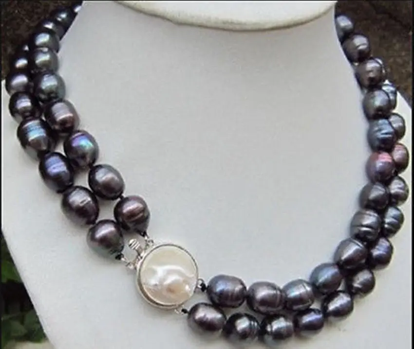 Hot selling> Hot sale new Style >>>>>2S Rare charming 11-13mm tahitian black baroque pearl necklace 18" -Bride jewelry free ship
Hot selling> Hot sale new Style >>>>>2S Rare charming 11-13mm tahitian black baroque pearl necklace 18" -Bride jewelry free ship