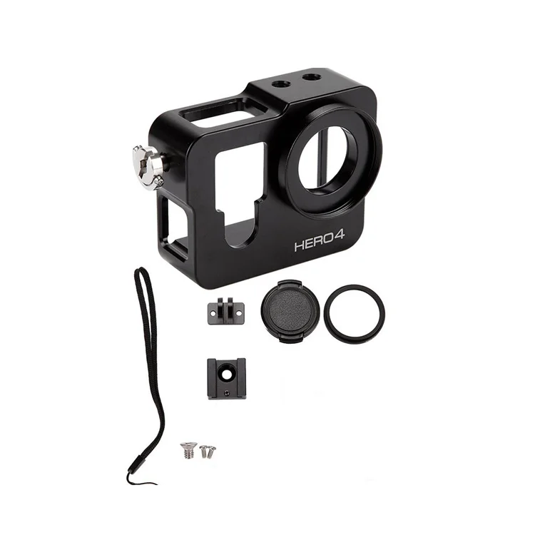 Aluminum Alloy CNC Upgrade Multi-function Protection Frame for Fpv Racing Gopro Hero 3/4 Sport Action Camera FPV Drone Red
Aluminum Alloy CNC Upgrade Multi-function Protection Frame for Fpv Racing Gopro Hero 3/4 Sport Action Camera FPV Drone Red