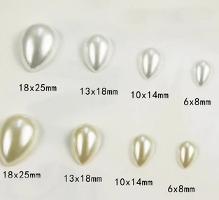 Ivory/White Craft ABS Imitation Tear Drops Pearls Flatback Pearls Resin Scrapbook Beads Decorate Diy
Ivory/White Craft ABS Imitation Tear Drops Pearls Flatback Pearls Resin Scrapbook Beads Decorate Diy