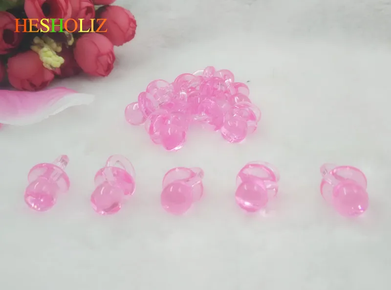New 100Pcs Mini Pacifiers Baby Shower Favor Clear Pink girl Decoration Party Decorations Pacifiers Supplies For Party
New 100Pcs Mini Pacifiers Baby Shower Favor Clear Pink girl Decoration Party Decorations Pacifiers Supplies For Party