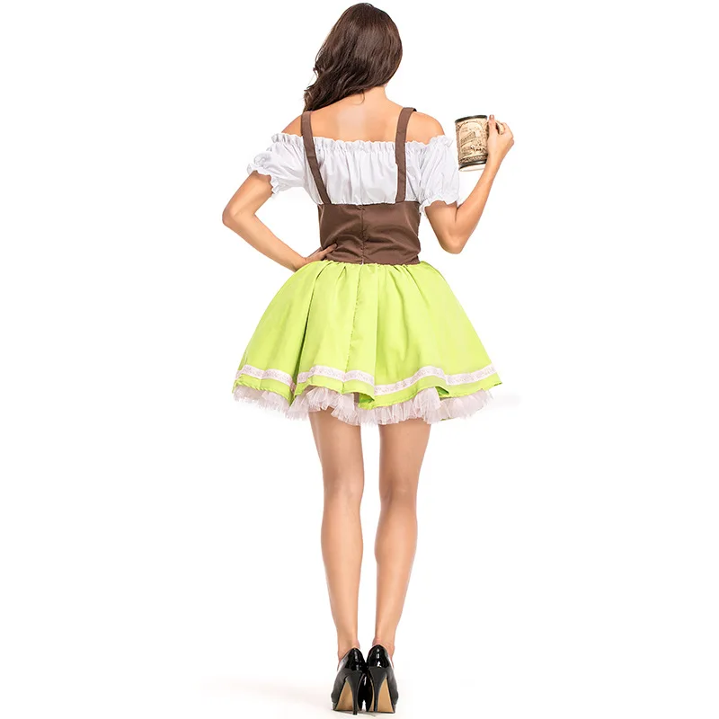 Fashion German Bavarian Oktoberfest Costume Adult Women Sexy Beer Girl Maid Cosplay Uniform Female Fantasia Waitress Dress Up
Fashion German Bavarian Oktoberfest Costume Adult Women Sexy Beer Girl Maid Cosplay Uniform Female Fantasia Waitress Dress Up