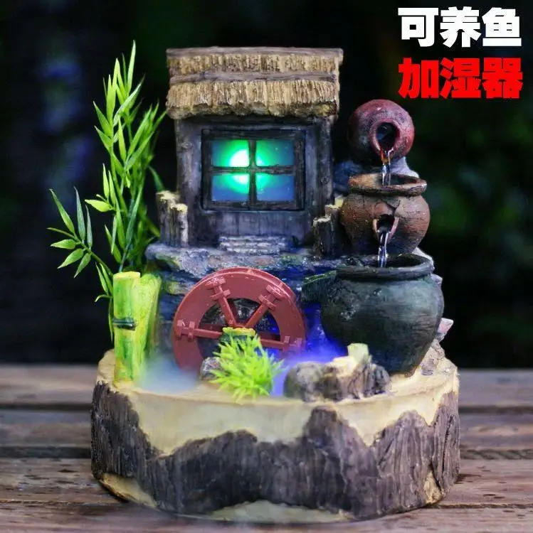 Офисного стола воды Аквариум Украшение Особенности Творческий Feng Shui Колесо Фортуны домашнего интерьера декоративные украшения
Офисного стола воды Аквариум Украшение Особенности Творческий Feng Shui Колесо Фортуны домашнего интерьера декоративные украшения
