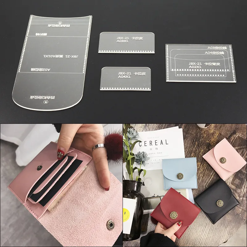 1 Set Acrylic Leather Template Home Handwork Leathercraft Sewing Pattern Tools Accessory Men Wallet Pattern 11*9.5*1cm
1 Set Acrylic Leather Template Home Handwork Leathercraft Sewing Pattern Tools Accessory Men Wallet Pattern 11*9.5*1cm