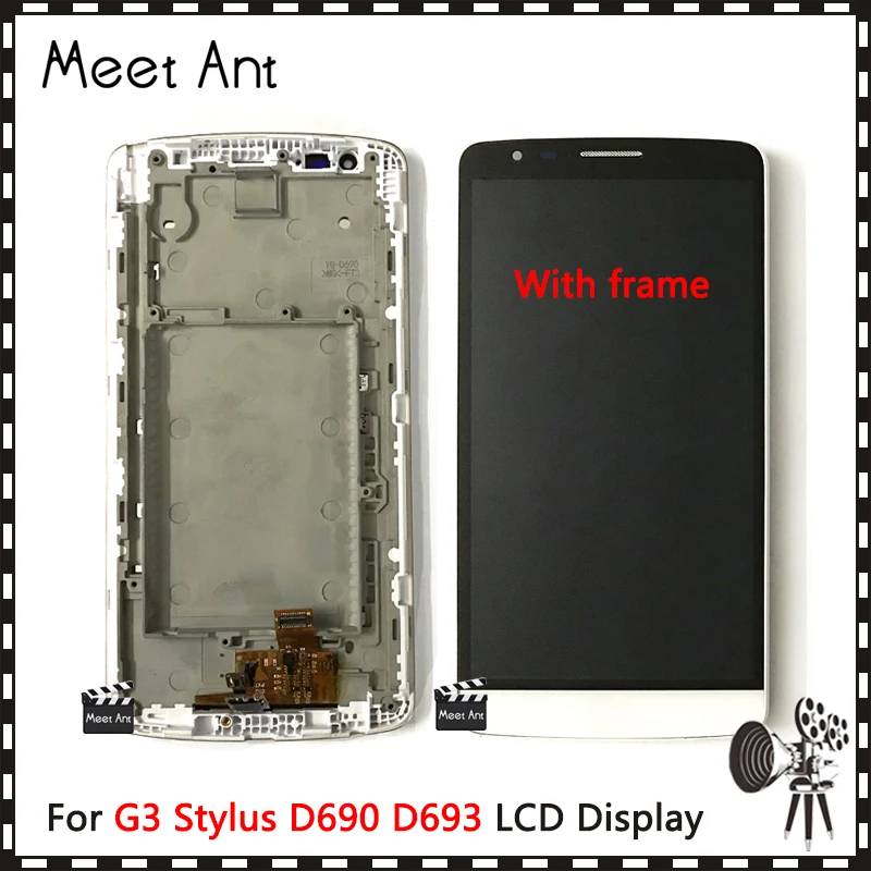 High Quality 5.5'' For LG G3 Stylus D690 D693 LCD Display Screen With Touch Screen Digitizer Assembly
High Quality 5.5'' For LG G3 Stylus D690 D693 LCD Display Screen With Touch Screen Digitizer Assembly
