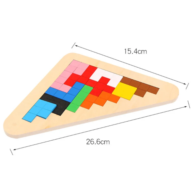 Tetris Wooden Tangram Brain Jigsaw Puzzles Kids Educational Toys Children Magination Intellectual Games Geometry Cognitive Toys
Tetris Wooden Tangram Brain Jigsaw Puzzles Kids Educational Toys Children Magination Intellectual Games Geometry Cognitive Toys