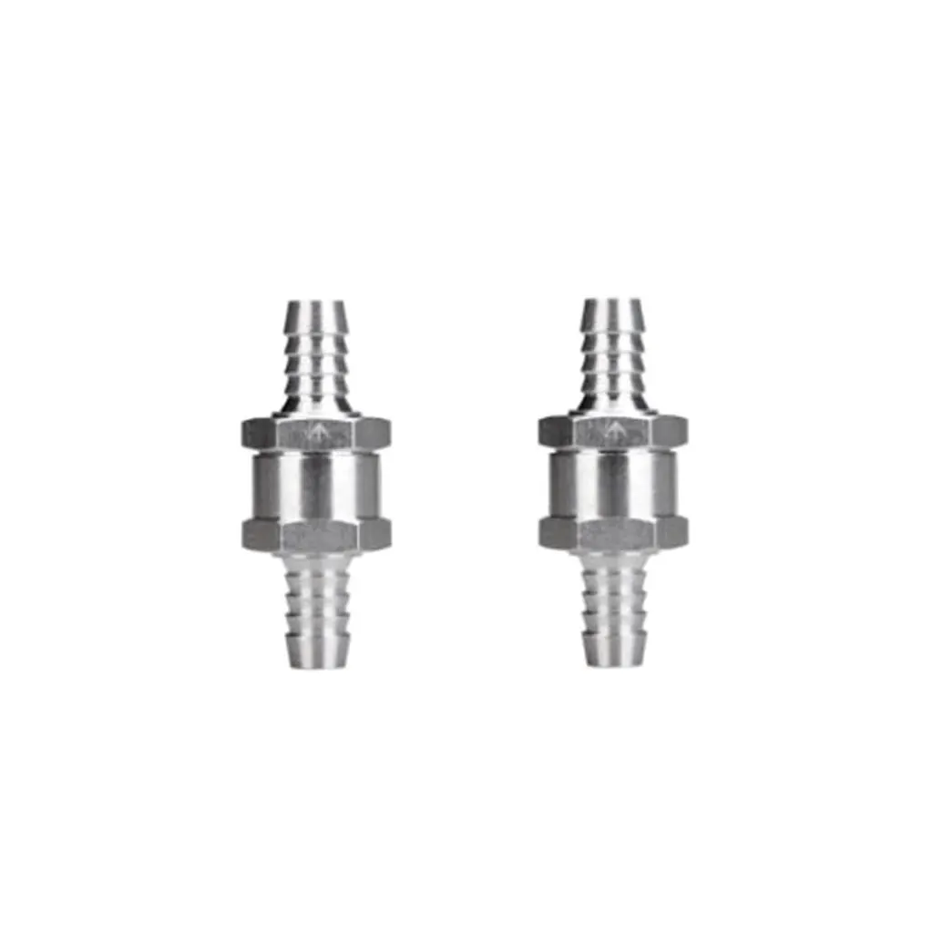2 Pcs 8mm Aluminium Alloy Fuel Non Return Check Valve One Way Fit Carburettor/Low Pressure Fuel System For Caravans/RV/Boat
2 Pcs 8mm Aluminium Alloy Fuel Non Return Check Valve One Way Fit Carburettor/Low Pressure Fuel System For Caravans/RV/Boat