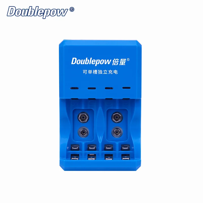 4 Slots Doublepow DP-K33 LED multifunction Intelligent Rapid Charger for 1.2V AA/AAA Ni-CD /Ni-MH/9V rechargeable batteries
4 Slots Doublepow DP-K33 LED multifunction Intelligent Rapid Charger for 1.2V AA/AAA Ni-CD /Ni-MH/9V rechargeable batteries