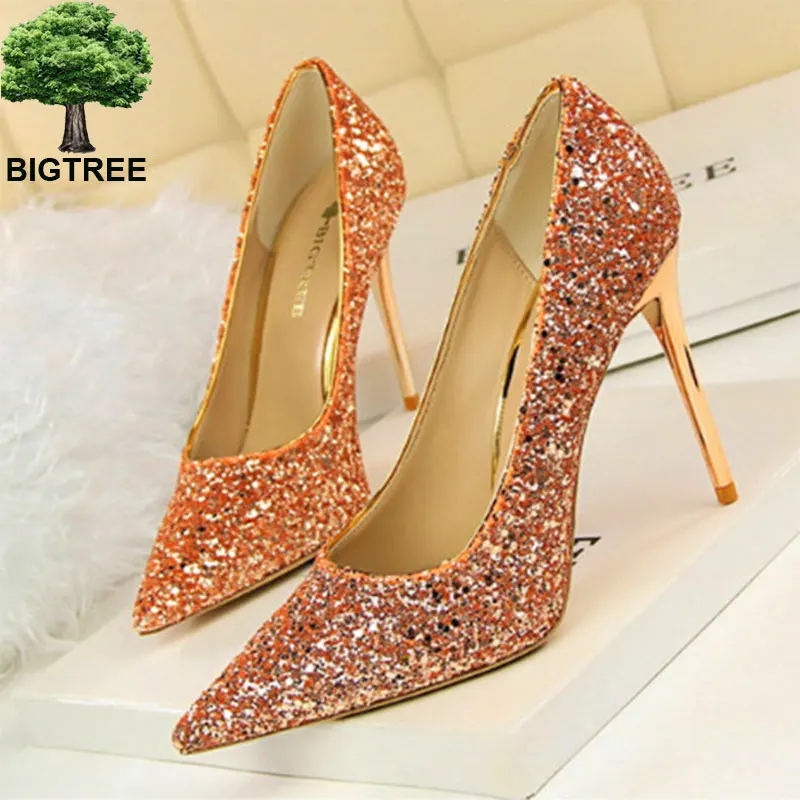 Fashion Women Fashion Solid Sequined Cloth Shallow Party Shoes Sexy Pointed Toe High Heels 9cm Wedding Bridal Shoes For Women
Fashion Women Fashion Solid Sequined Cloth Shallow Party Shoes Sexy Pointed Toe High Heels 9cm Wedding Bridal Shoes For Women
