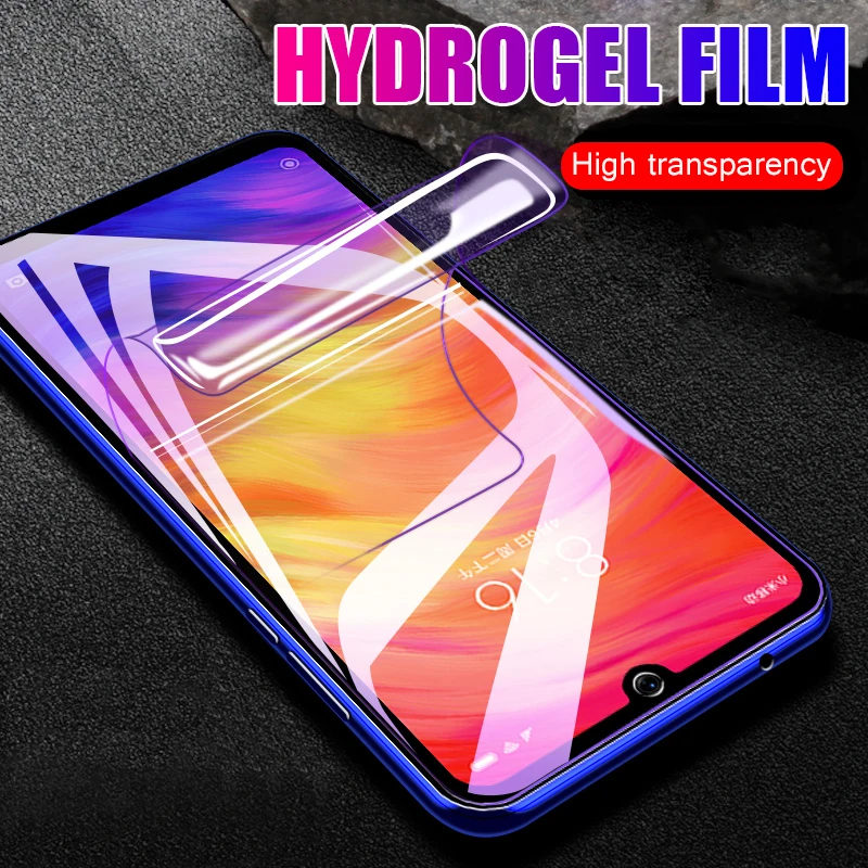 Передняя Гидрогелевая пленка для huawei P20 Pro lite Honor 7X 7C 7A Y7 Y9 Y6 Y5 2018 невидимая Защитная