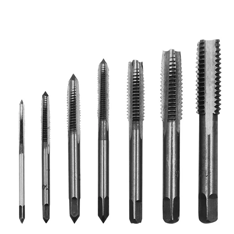 7PCS/Set M3 M4 M5 M6 M8 M10 M12 Machine Straight Fluted Screw Thread Metric Plug Hand Tap Drill Set Hand Tools
7PCS/Set M3 M4 M5 M6 M8 M10 M12 Machine Straight Fluted Screw Thread Metric Plug Hand Tap Drill Set Hand Tools