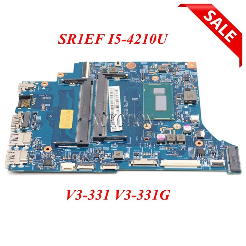 NOKOTION 448.02B17.0011 NBMPF11002 NB.MPF11.002 For Acer aspire V3-331 V3-331G laptop motherboard SR1EF I5-4210U Mainboard
NOKOTION 448.02B17.0011 NBMPF11002 NB.MPF11.002 For Acer aspire V3-331 V3-331G laptop motherboard SR1EF I5-4210U Mainboard