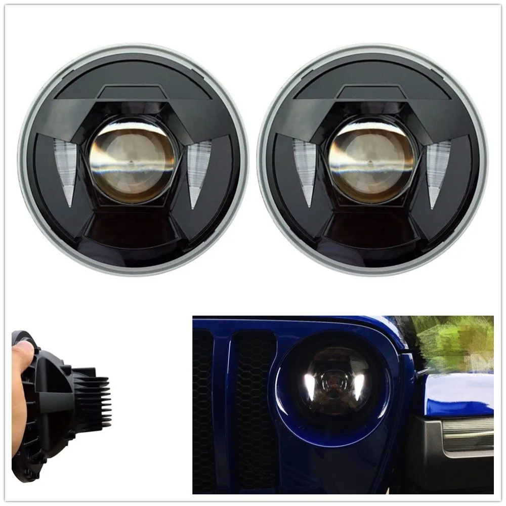 For Jeep JL Plug And Play Projector 9Inch Round LED Headlight DRL Hi Low Headlamp for Jeep Wrangler JL Sport/Sport S 2018 2019
For Jeep JL Plug And Play Projector 9Inch Round LED Headlight DRL Hi Low Headlamp for Jeep Wrangler JL Sport/Sport S 2018 2019