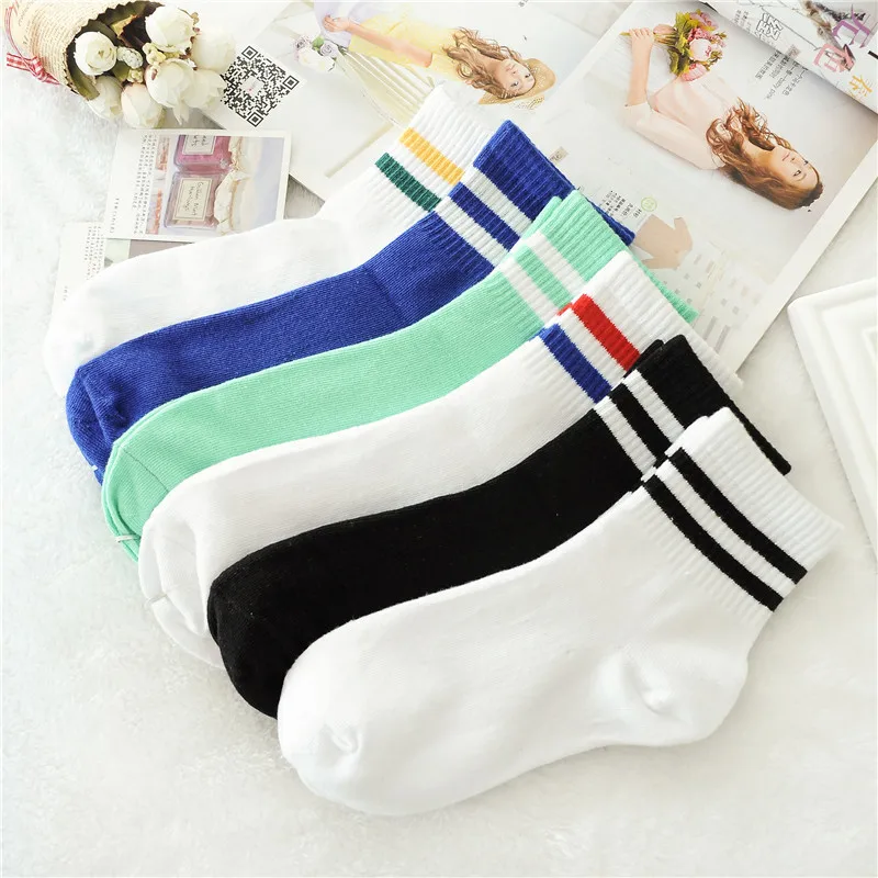 Classic Women 2 Two Stripes Cotton Socks Spring and Summer School Hiphop Skate Short Harajuku Sports Black White Cheap Sock
Classic Women 2 Two Stripes Cotton Socks Spring and Summer School Hiphop Skate Short Harajuku Sports Black White Cheap Sock