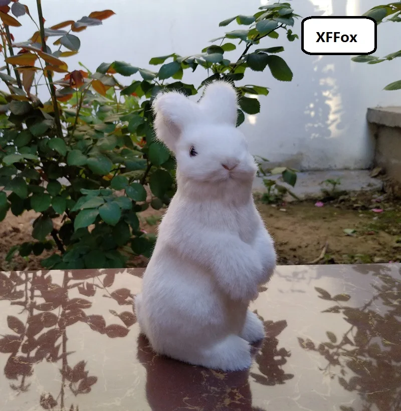 new cute real life sitting rabbit model plastic&furs white rabbit doll gift about 8x7x17cm xf1989
new cute real life sitting rabbit model plastic&furs white rabbit doll gift about 8x7x17cm xf1989