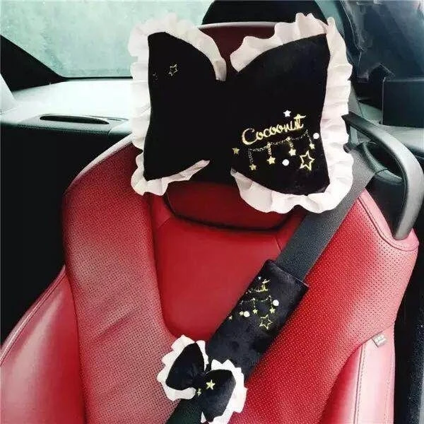 candice guo! plush toy dreamlike star cushion black velvet bowknot pillow eyeshade car chair headrest coin bag birthday gift 1pc 
candice guo! plush toy dreamlike star cushion black velvet bowknot pillow eyeshade car chair headrest coin bag birthday gift 1pc