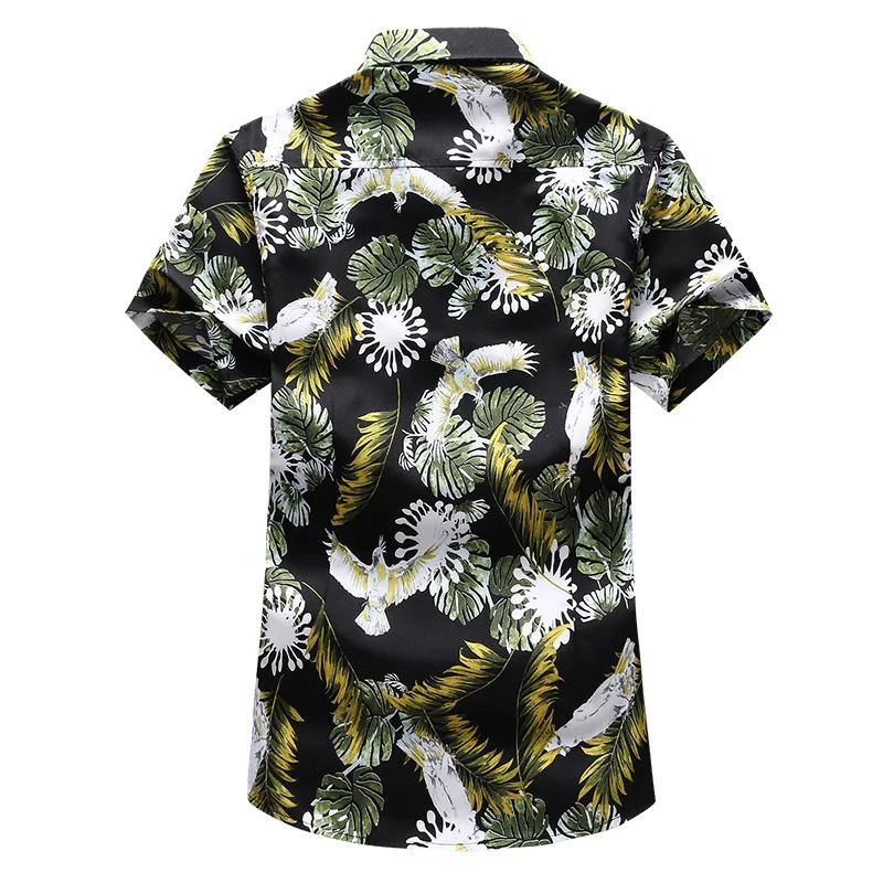 Fashion Men Short Sleeve Shirt Summer Comfortable Breathable Mens Casual Shirts Large Size 7XL Flower Beach Shirt Men
Fashion Men Short Sleeve Shirt Summer Comfortable Breathable Mens Casual Shirts Large Size 7XL Flower Beach Shirt Men