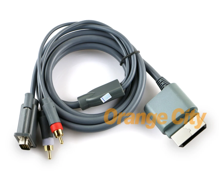 ChengChengDianWan high quality 1.8m Component VGA HD AV High Definition Cable for xbox360 5pcs/lot
ChengChengDianWan high quality 1.8m Component VGA HD AV High Definition Cable for xbox360 5pcs/lot