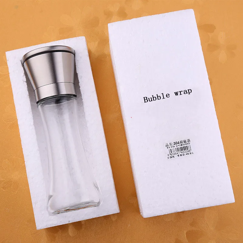 Manual Pepper Grinder Mill Stainless Steel Glass Salt Herb Spice Accurately Adjustable Cooking BBQ Seasoning Mills Kitchen Tools
Manual Pepper Grinder Mill Stainless Steel Glass Salt Herb Spice Accurately Adjustable Cooking BBQ Seasoning Mills Kitchen Tools