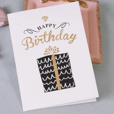 Детские поздравительные открытки милые на день рождения металлические с