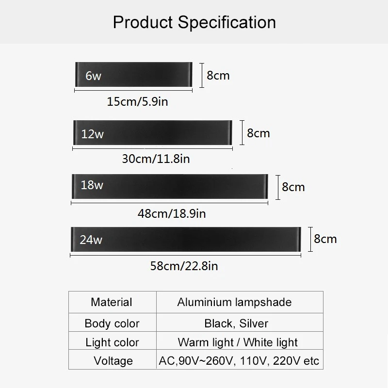 Industrial LED Wall Lamp Modern Minimalist Aluminum Wall Light For Home Bedroom Stairs Aisle Vintage Bedside Lamp Mirror Light
Industrial LED Wall Lamp Modern Minimalist Aluminum Wall Light For Home Bedroom Stairs Aisle Vintage Bedside Lamp Mirror Light