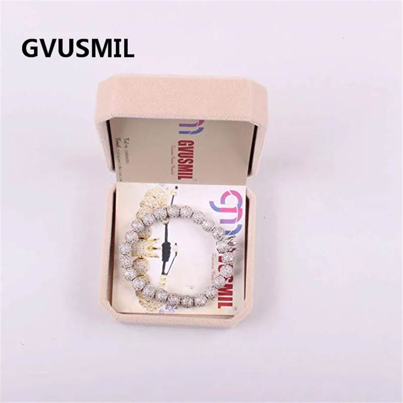 New Design women fashion CZ Imperial Crown Bracelet White-color Macrame beads Bracelet Men Jewelry 2018
New Design women fashion CZ Imperial Crown Bracelet White-color Macrame beads Bracelet Men Jewelry 2018