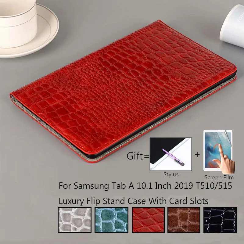 For Samsung Galaxy Tab A 10.1 T510 2019 Case Luxury Leather Magnetic Protective Cover for Samsung Tab A 2019 T515 SM-T515 Case
For Samsung Galaxy Tab A 10.1 T510 2019 Case Luxury Leather Magnetic Protective Cover for Samsung Tab A 2019 T515 SM-T515 Case