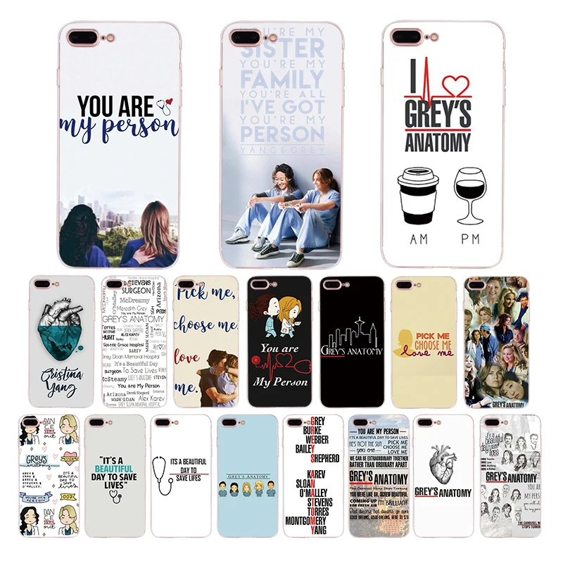 Greys Anatomy Quotes Printed Soft Silicone Phone Case For iPhone X XR XS Max Back Cover 8 7 6 6S Plus Coque SE 2020 TPU Shell
Greys Anatomy Quotes Printed Soft Silicone Phone Case For iPhone X XR XS Max Back Cover 8 7 6 6S Plus Coque SE 2020 TPU Shell