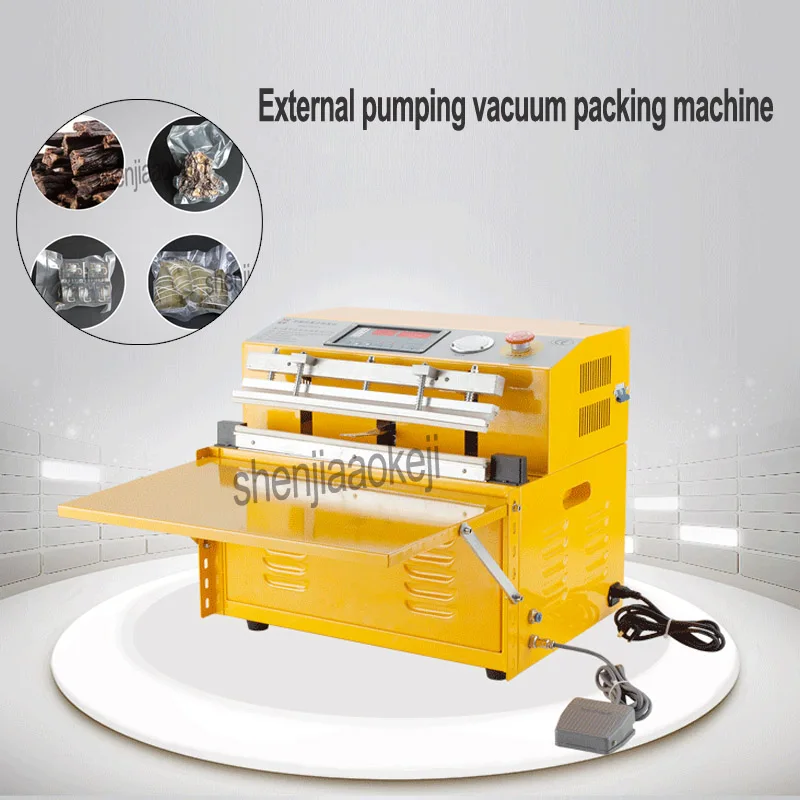 1PC Home Vacuum Machine DZQ-400TE External Pumping Vacuum Packing Machine Commercial Automatic Food Sealing Machine 110V/220V
1PC Home Vacuum Machine DZQ-400TE External Pumping Vacuum Packing Machine Commercial Automatic Food Sealing Machine 110V/220V