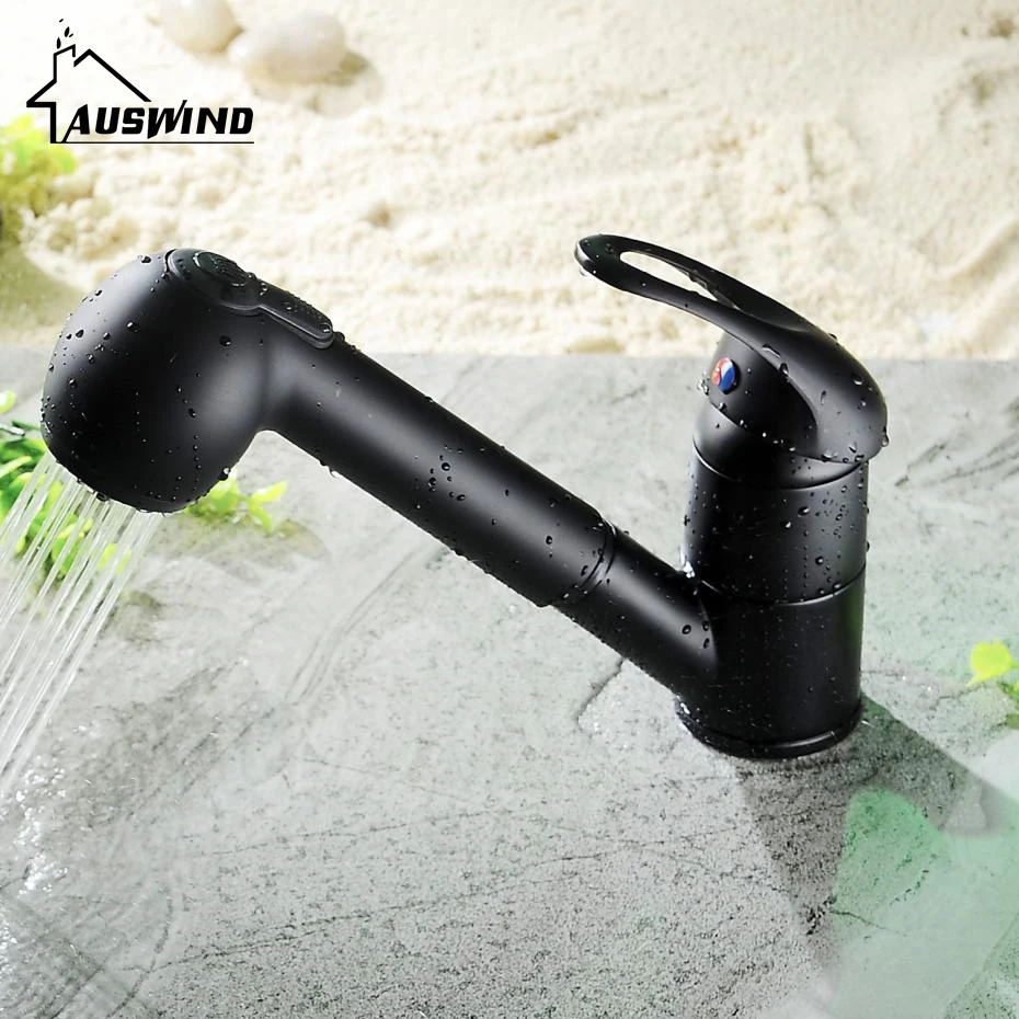 Black Oil Single Lever Kitchen Faucet Pull Out Sprayer Prep Kitchen Sink Faucet Pull Out Bar Sink Taps Polished Bathroom Faucet
Black Oil Single Lever Kitchen Faucet Pull Out Sprayer Prep Kitchen Sink Faucet Pull Out Bar Sink Taps Polished Bathroom Faucet
