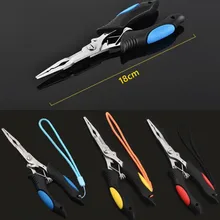 Outdoor Fishing Line Cutter Mini Scissor Stainless Steel Forcep Plier with Sharp Spout