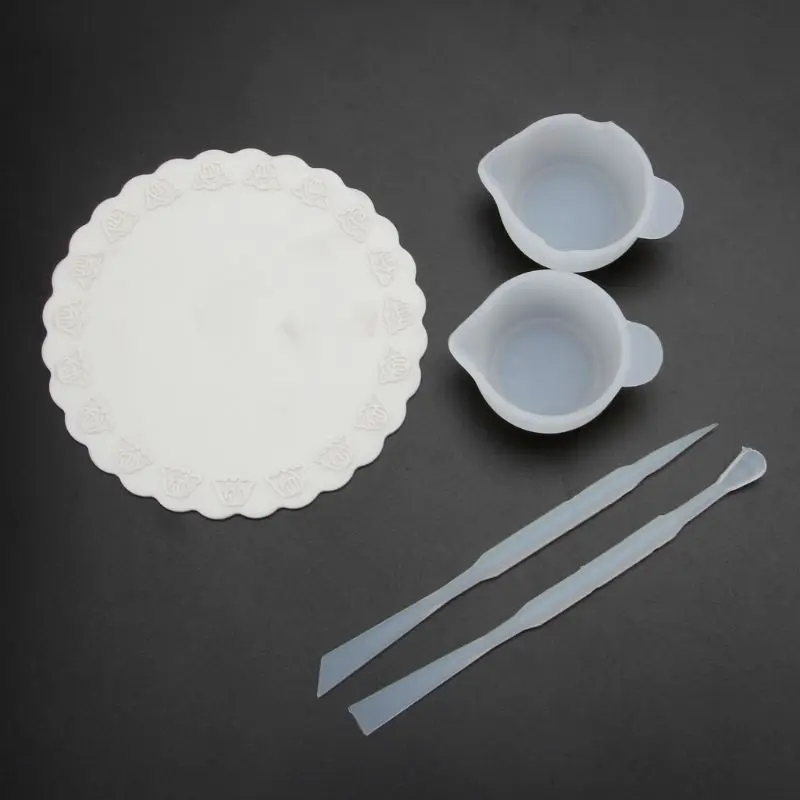 UV Resin DIY Casting Jewelry Tools Kit Including Silicone Cup Stirrers Spoon Pad
UV Resin DIY Casting Jewelry Tools Kit Including Silicone Cup Stirrers Spoon Pad