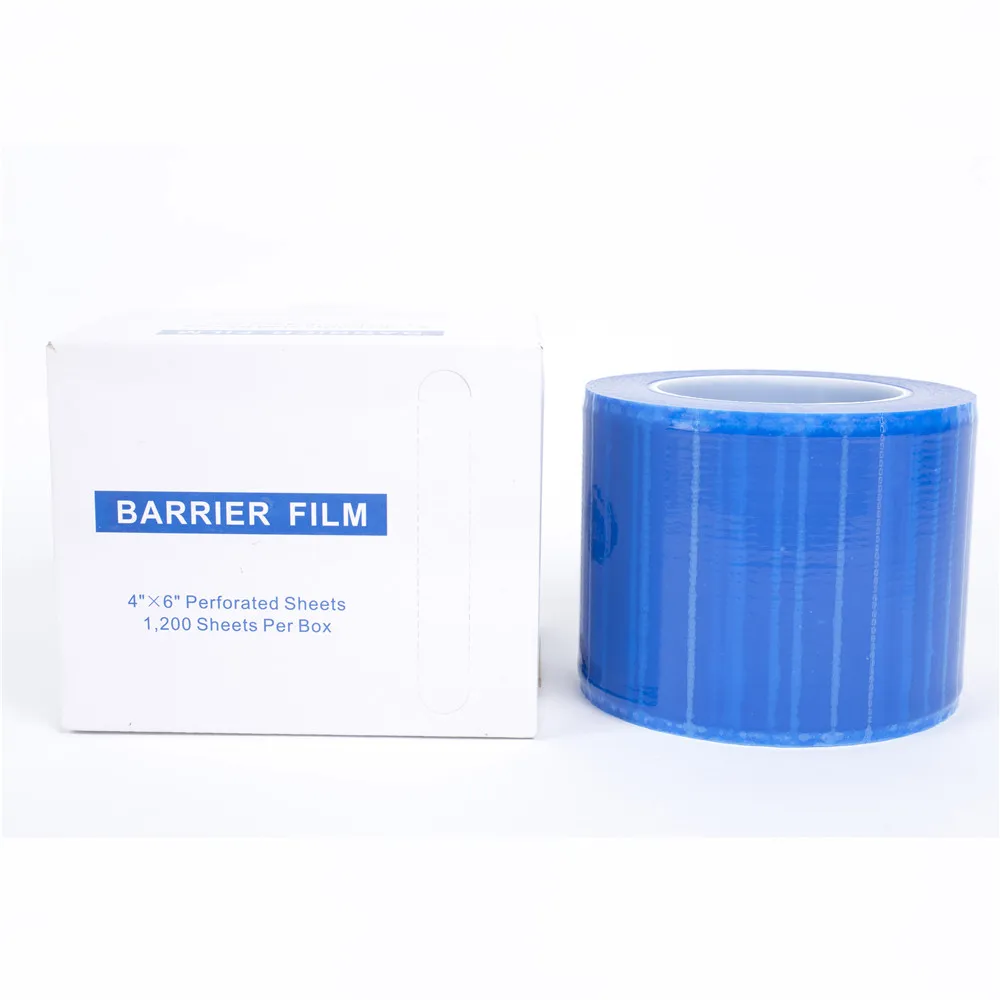 Dental Material 1200P Blue barrier Film Easy Remove Avoide Cross Infection Disposable Protective Film Protection Isolation Film
Dental Material 1200P Blue barrier Film Easy Remove Avoide Cross Infection Disposable Protective Film Protection Isolation Film