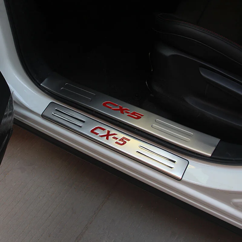 High Quality Stainless Steel Scuff Plate Car Door Sill Cover Trim Sticker For Mazda CX-5 CX5 2013 2014 2015 2016 Accessories
High Quality Stainless Steel Scuff Plate Car Door Sill Cover Trim Sticker For Mazda CX-5 CX5 2013 2014 2015 2016 Accessories